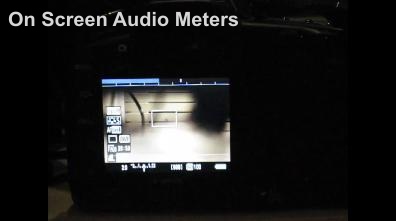 On Screen Audio Meters