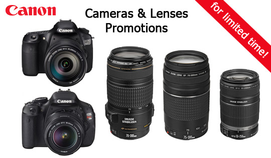 Canon Rebates & Promotions - Spring 2011