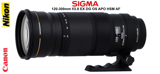 Sigma 120-300mm f/2.8 EX DG OS APO HSM AF - IN STOCK!