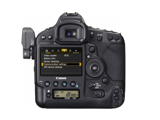 Canon EOS-1D X with WFT-E6