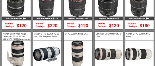 Black Friday - Canon Double Instant Rebates