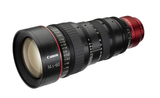 Cinema Zoom Lens CN-E 14.5-60mm T2.6 L S