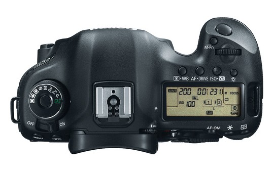Canon EOS 5D Mark III - Top