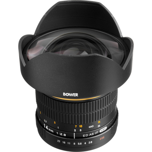 Bower 14mm f/2.8 Ultra Wide Angle Manual Focus Lens  $299